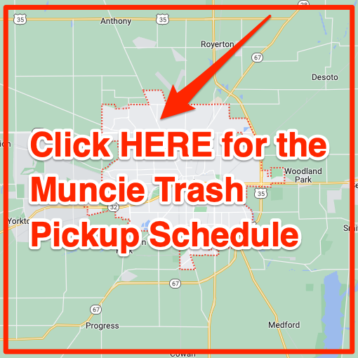 Muncie Trash Pickup Schedule Map