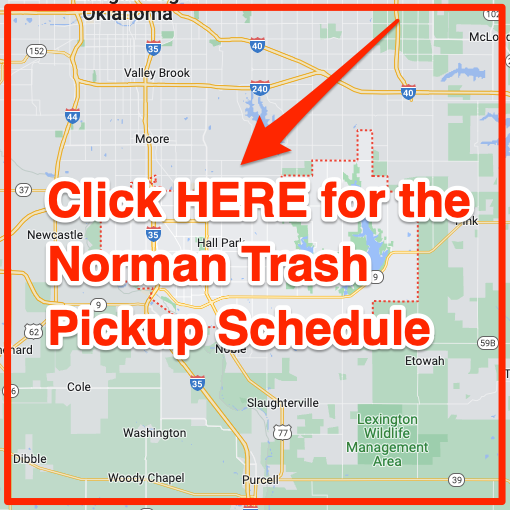 Norman Trash Pickup Schedule Map