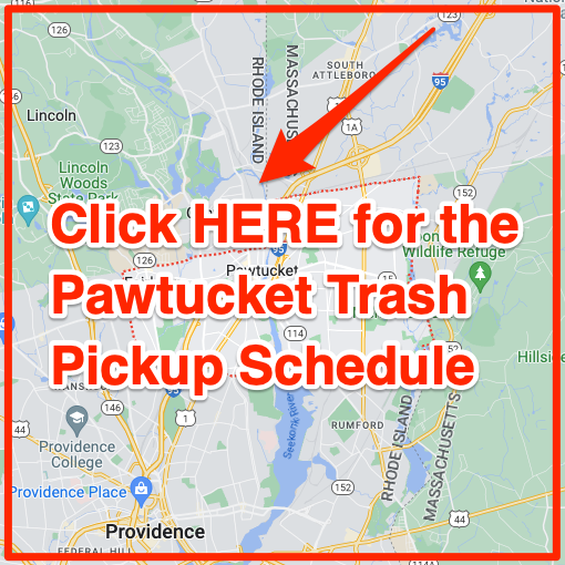 Pawtucket Trash Pickup Schedule Map