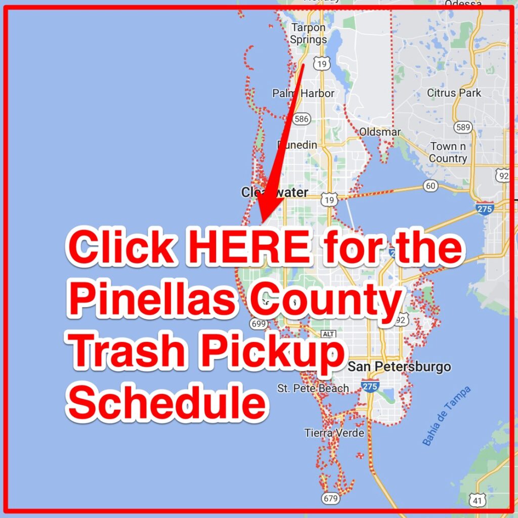 Pinellas County Trash Pickup Schedule
