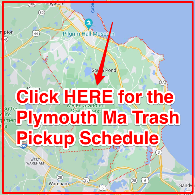 Plymouth Ma Trash Schedule 2024 (Bulk Pickup, Holidays, Map)