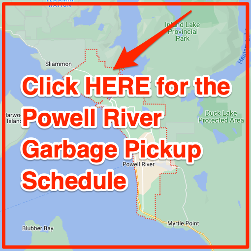 Powell River Garbage Schedule 2024 (Bulk Pickup, Holidays, Map)