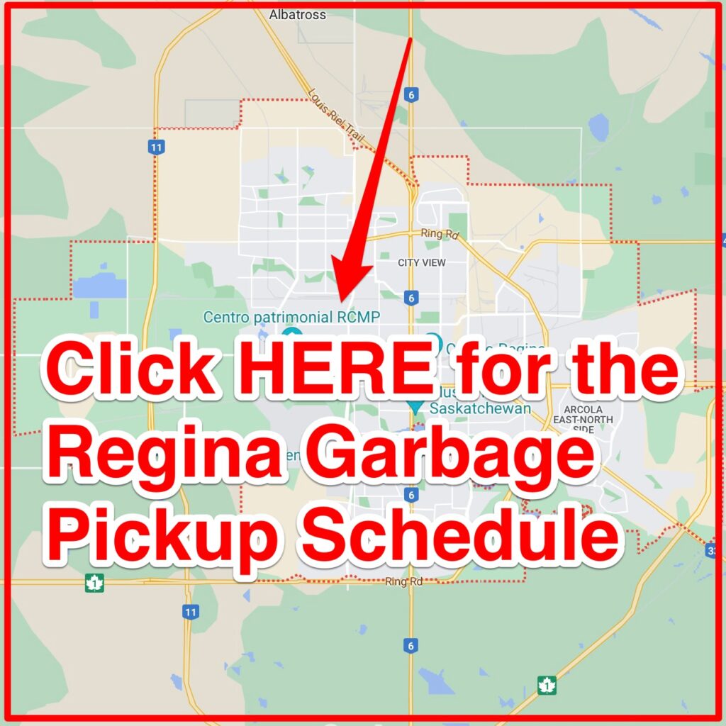 Regina Garbage Pickup Schedule
