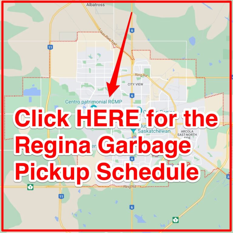 Regina Garbage Schedule 2024 (Bulk Pickup, Holidays, Map)