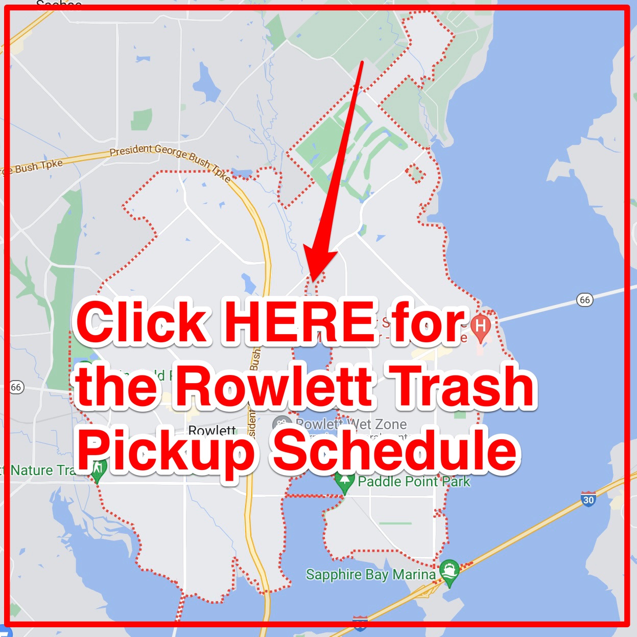 Rowlett Trash Schedule 2024 (Bulk Pickup, Holidays, Maps)