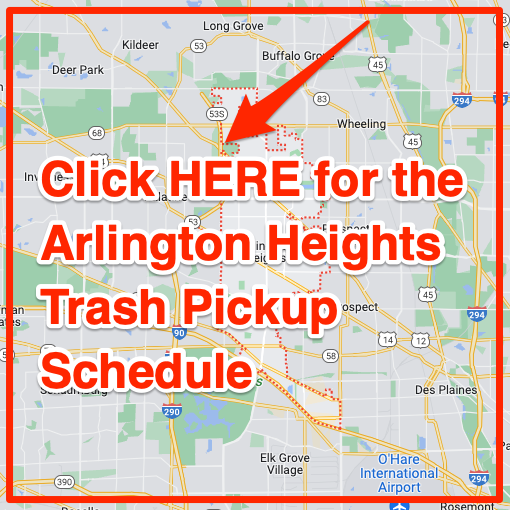 Arlington Heights Trash Pickup Schedule Map