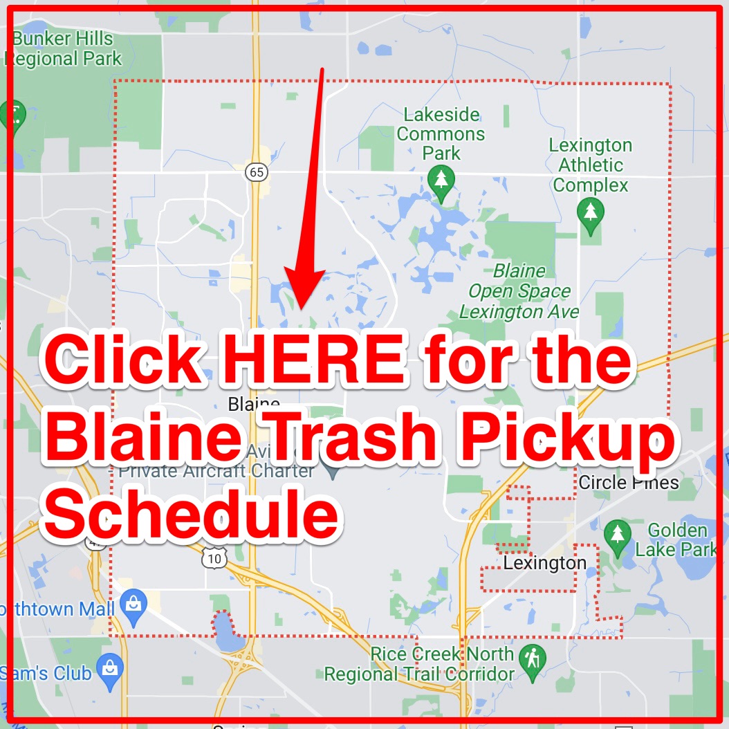 Blaine Trash Schedule 2024 (Bulk Pickup, Holidays, Map)