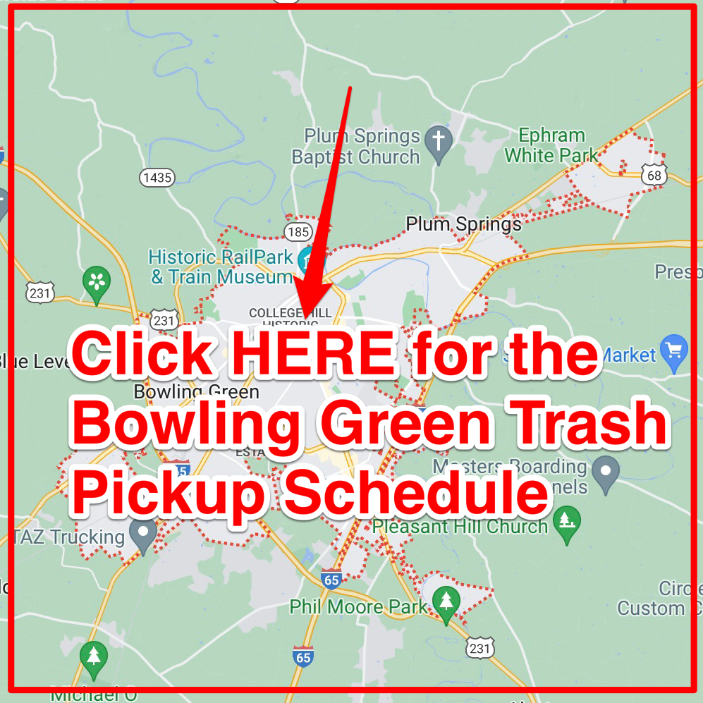 Bowling Green Trash Pickup Schedule