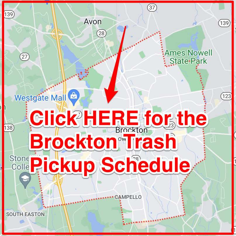 Brockton Trash Pickup Schedule