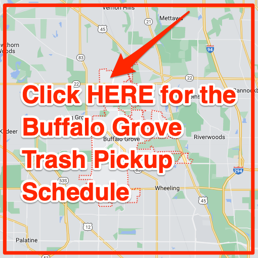 Buffalo Grove Trash Pickup Schedule Map