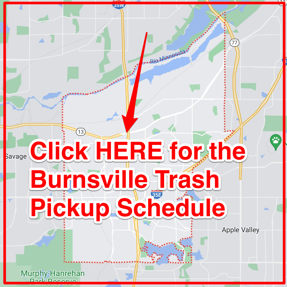 Burnsville Trash Pickup Schedule