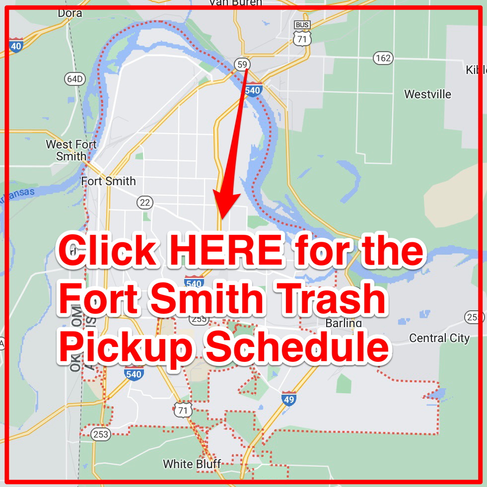 Fort Smith Trash Pickup Schedule