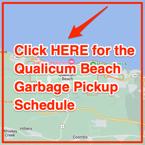 Qualicum Beach Garbage Pickup Schedule Map