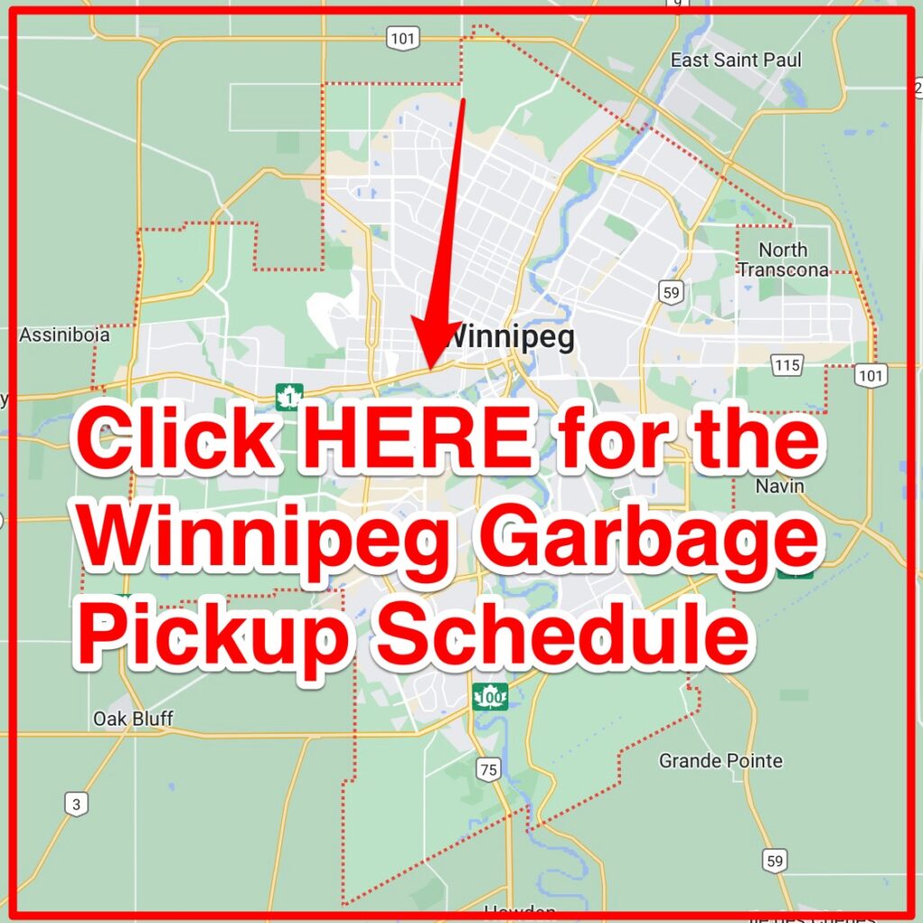 Winnipeg Garbage Pickup Schedule