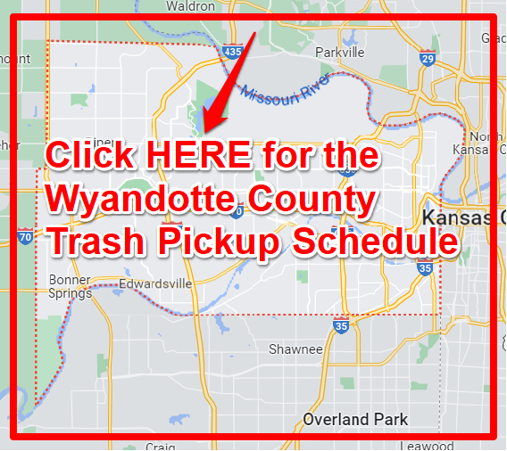 Wyandotte County Trash Pickup Schedule Map