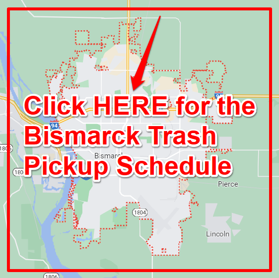 Bismarck Trash Schedule 2024 (Bulk Pickup, Holidays, Map)