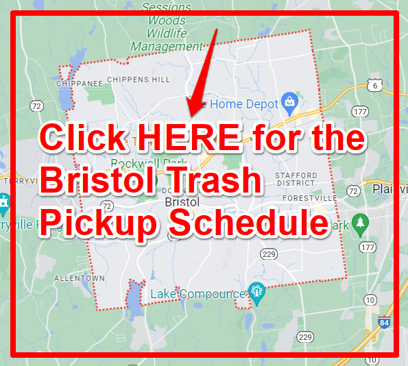 Bristol Trash Pickup Schedule Map