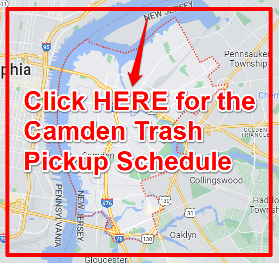 Camden Trash Pickup Schedule Map
