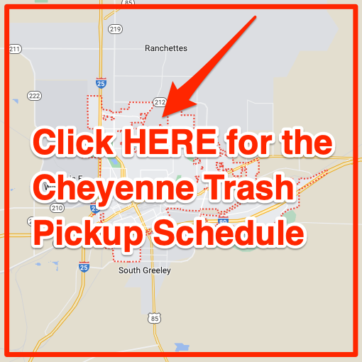 Cheyenne Trash Pickup Schedule Map