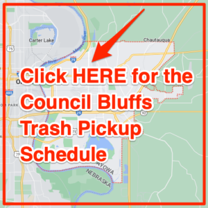 Council Bluffs Trash Schedule 2024 (Bulk Pickup, Holidays, Map)