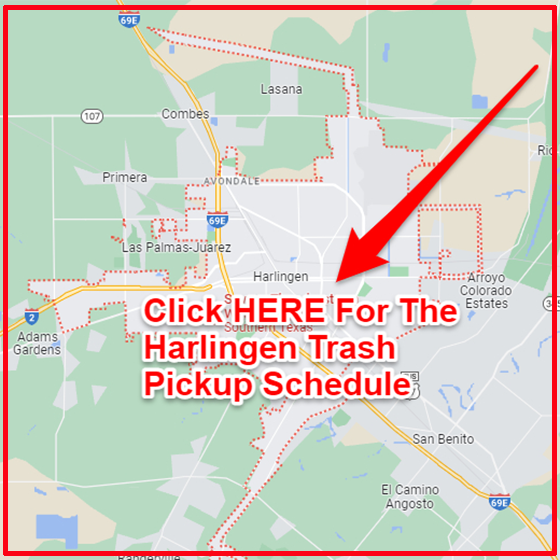 Harlingen Trash Collection Map