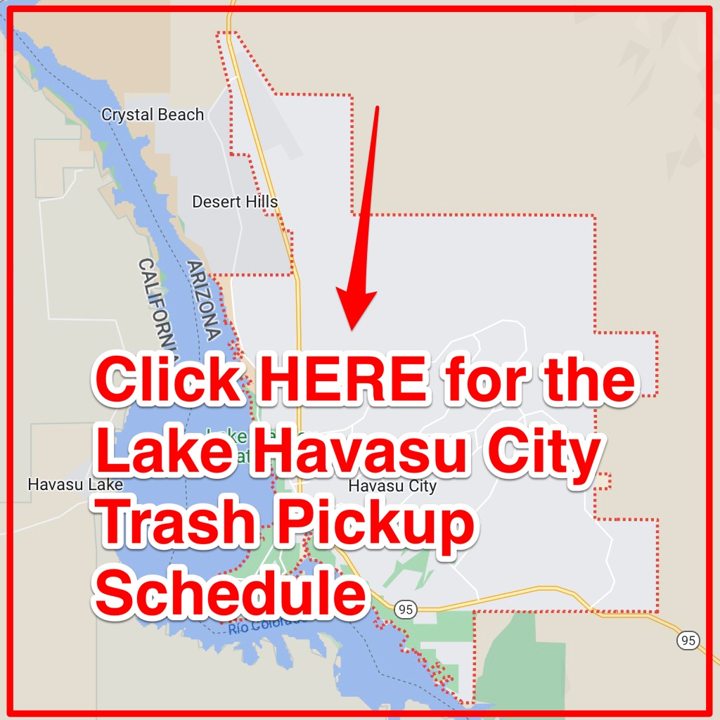 Lake Havasu City Trash Pickup Schedule