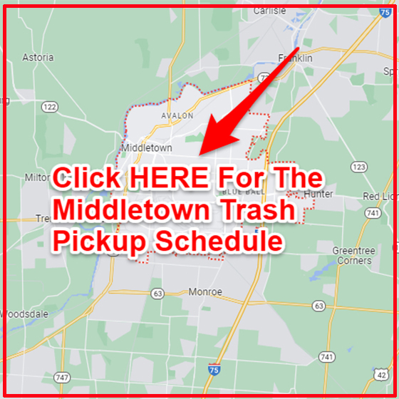 Middletown Trash Collection Map