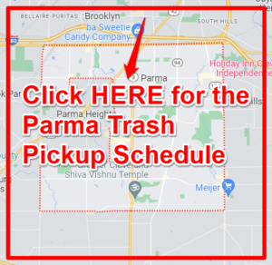 Parma Trash Schedule 2023 (Bulk Pickup, Holidays, Map)