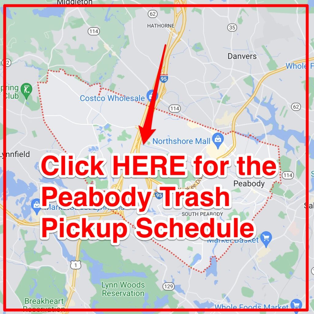 Peabody Trash Pickup Schedule