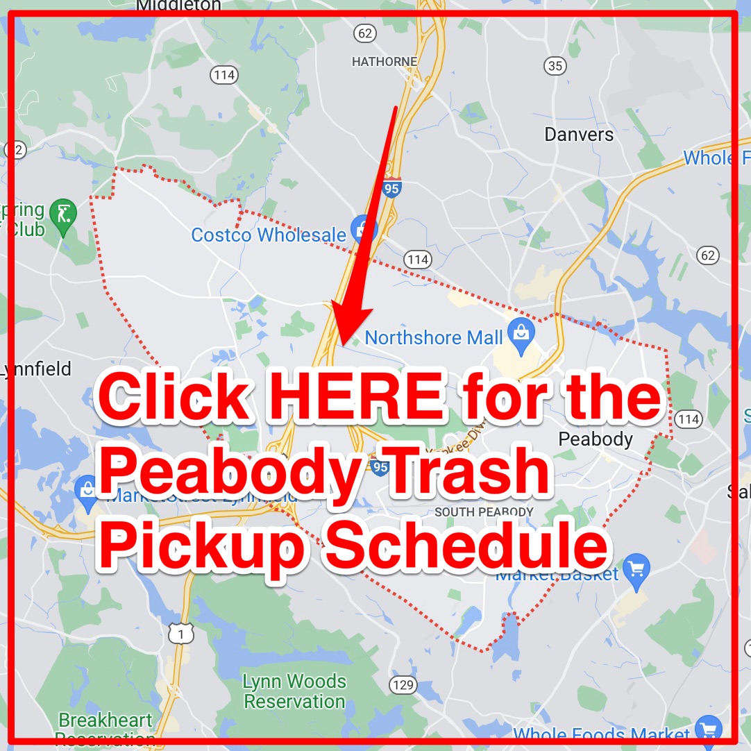 Peabody Trash Schedule 2023 (Bulk Pickup, Holidays, Map)