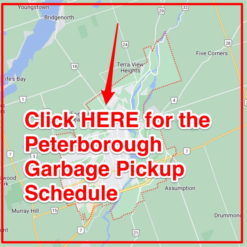 Peterborough Garbage Pickup Schedule