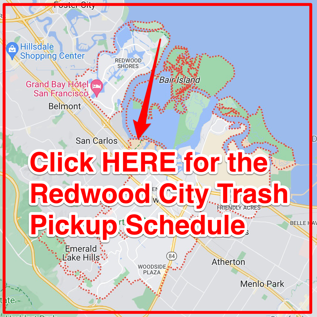 Redwood City Trash Pickup Schedule