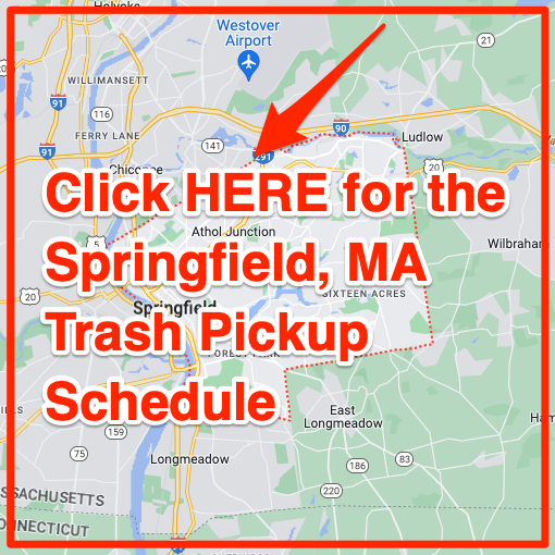 Springfield Trash Pickup Schedule Map