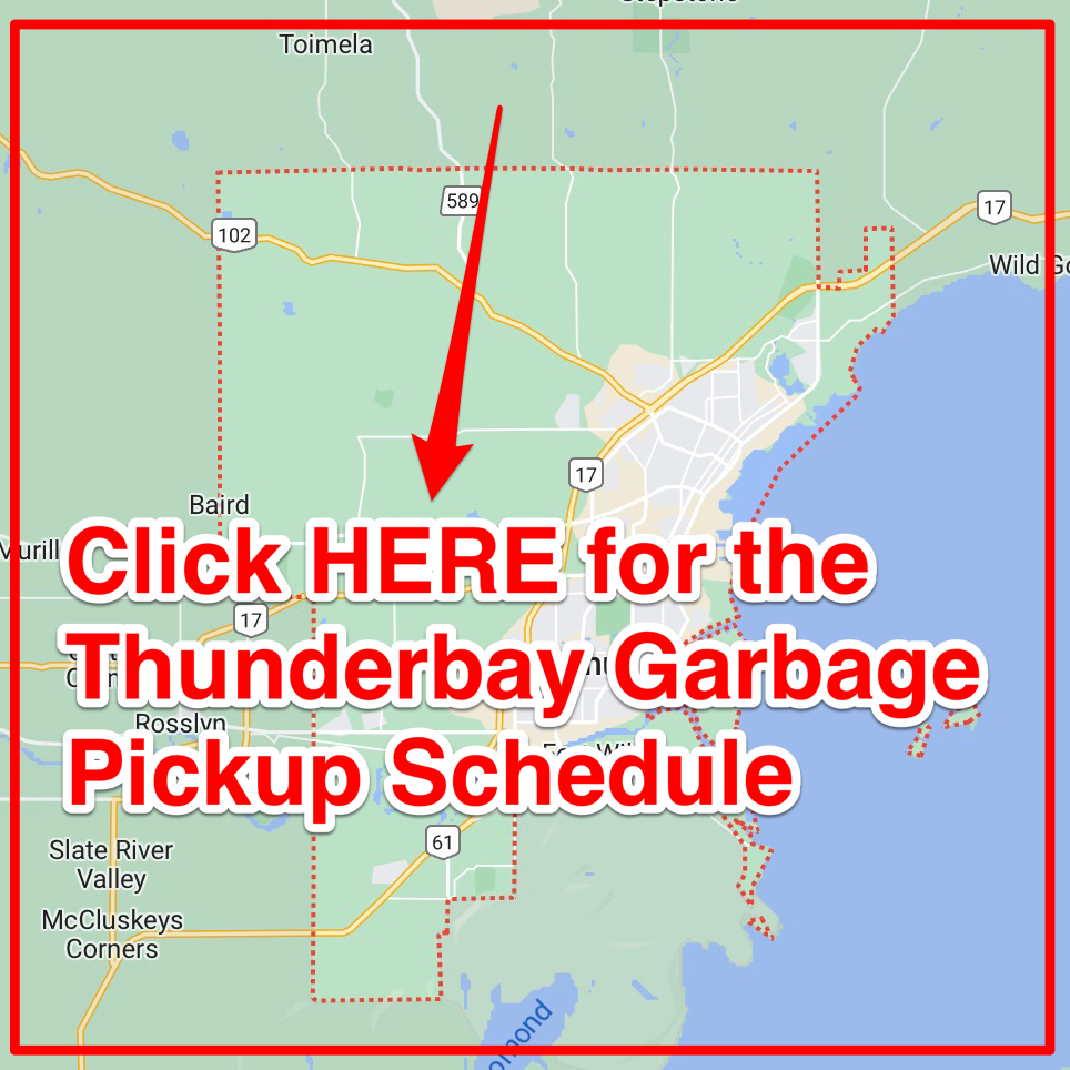 Thunderbay Garbage Pickup Schedule