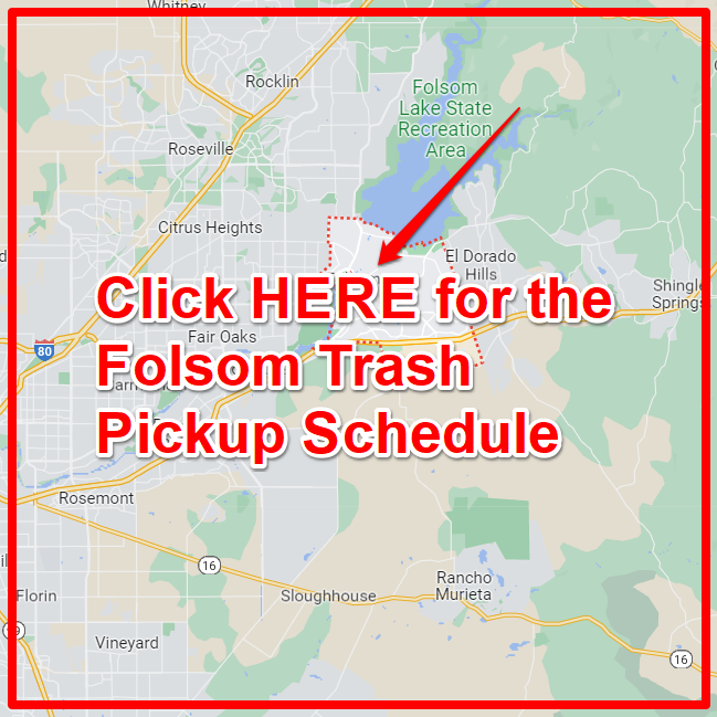 Folsom Trash Pickup Schedule