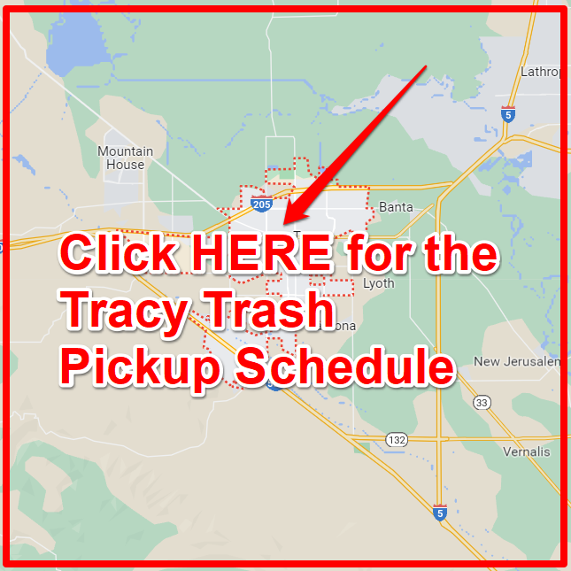 Tracy Trash Pickup Schedule