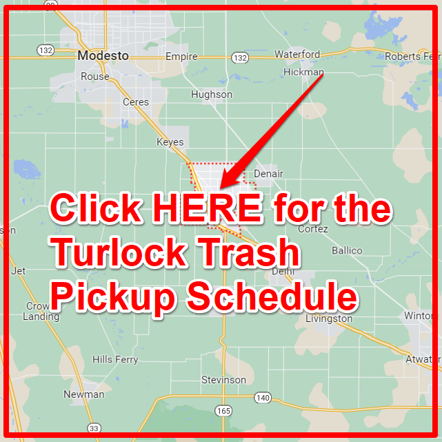 Turlock Trash Pickup Schedule