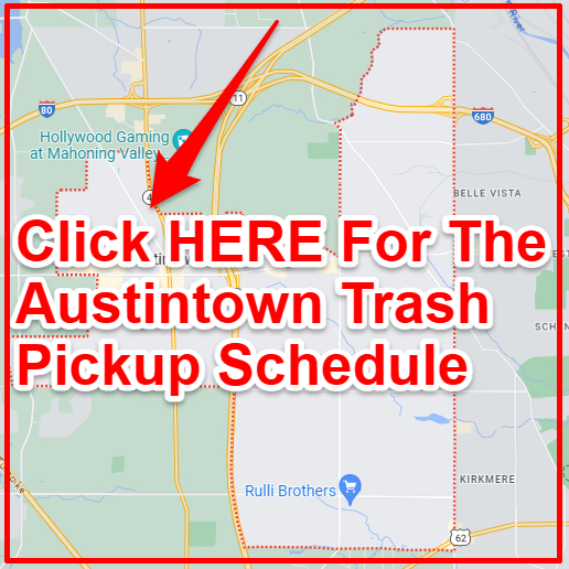 Austintown Trash Collection Map