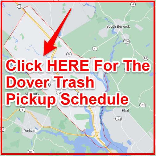 Dover Trash Collection Map