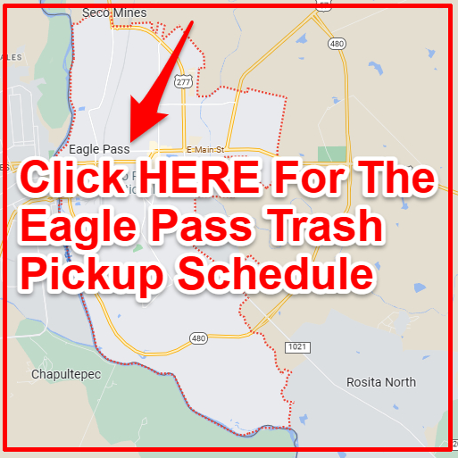 Eagle Pass Trash Collection Map