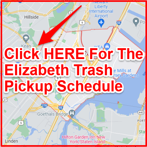 Elizabeth Trash Collection Map