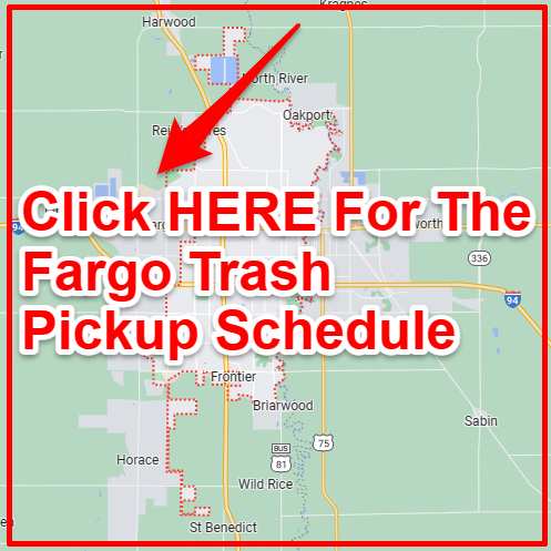 Fargo Trash Collection Map