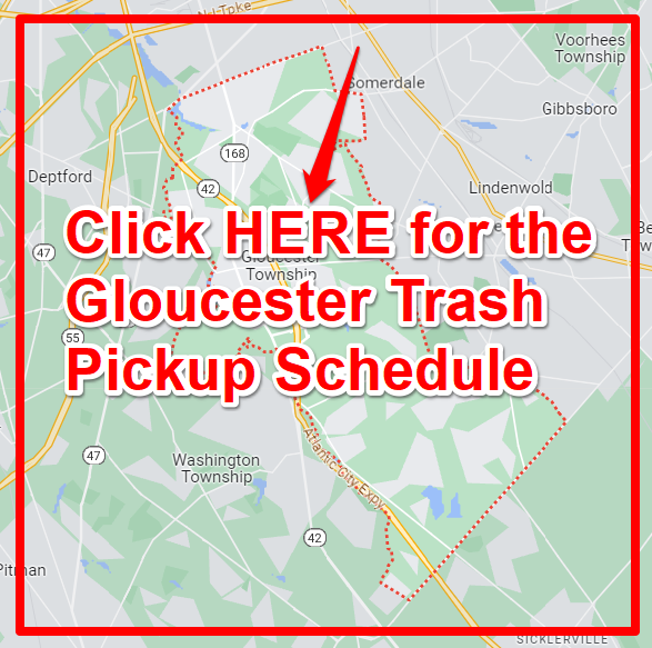 Gloucester Trash Pickup Schedule Map