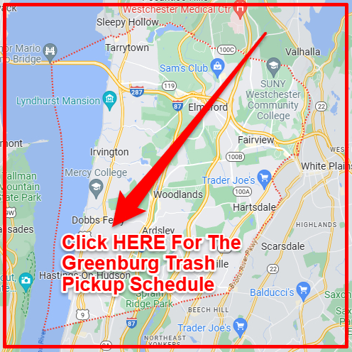 Greenburgh Trash Collection Map