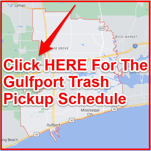 Gulfport Trash Collection Map