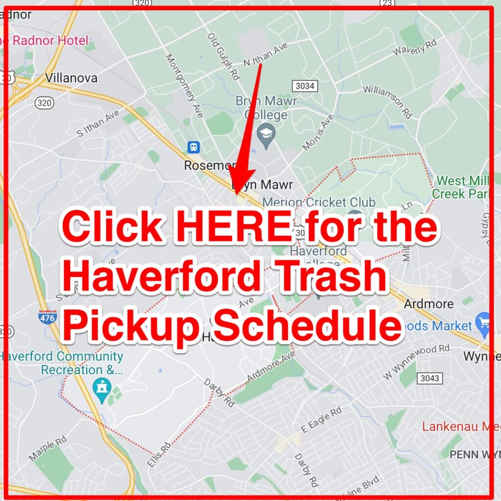 Haverford Trash Pickup Schedule