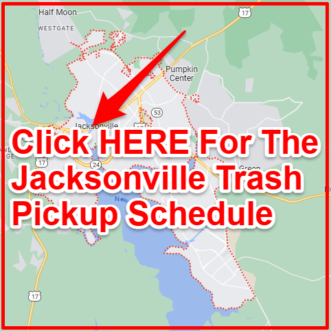 Jacksonville Trash Collection Map
