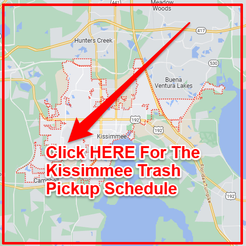 Kissimmee Trash Collection Map
