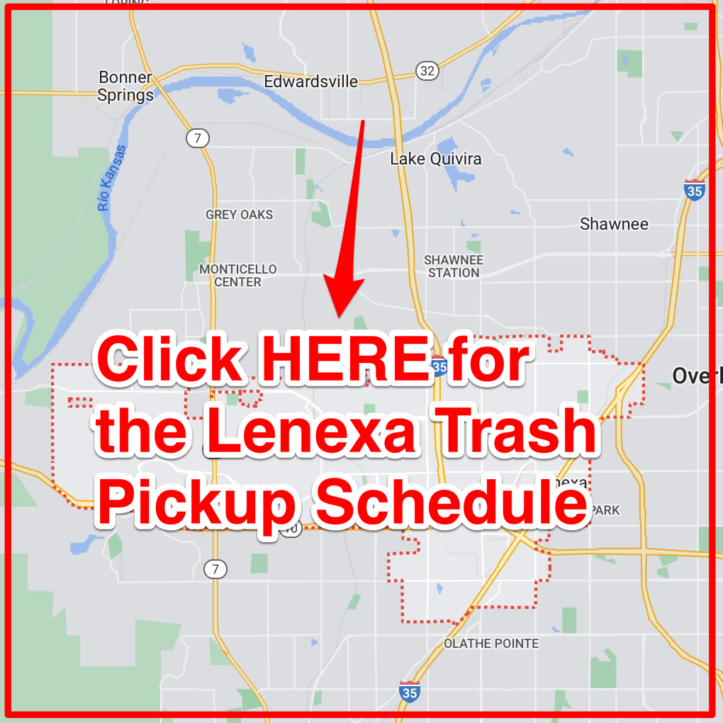 Lenexa Trash Pickup Schedule