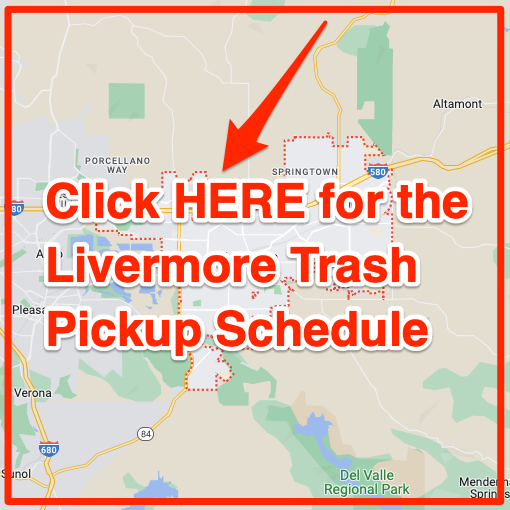 Livermore Trash Pickup Schedule Map